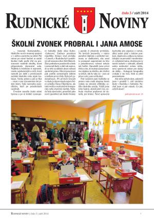 Rudnické noviny č. 3 / 2014 Rudnické noviny č. 3 / 2014