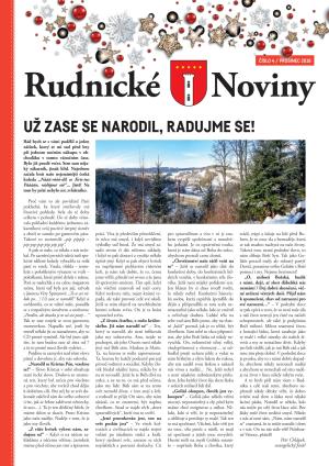 Rudnické noviny č. 4 / 2018