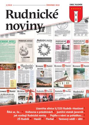 Rudnické noviny č. 2 / 2019 Rudnické noviny č. 2 / 2019