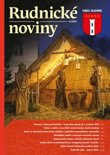Rudnické noviny č.&nbsp;4 / 2025