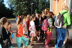 První zvonění v základní škole pro školní rok 2016-2017