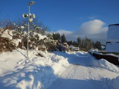 Rudník pod sněhem - Leden 2017