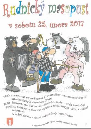 Masopust pozvánka
