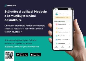 MUDr. Svobodová - nové kontakty do ordinace