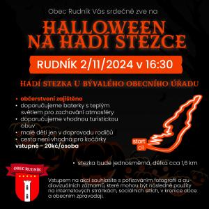 Halloween na Hadí stezce v Rudníku