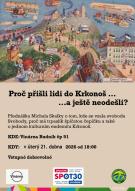 Plakát přednášky - Život s KRNAPem