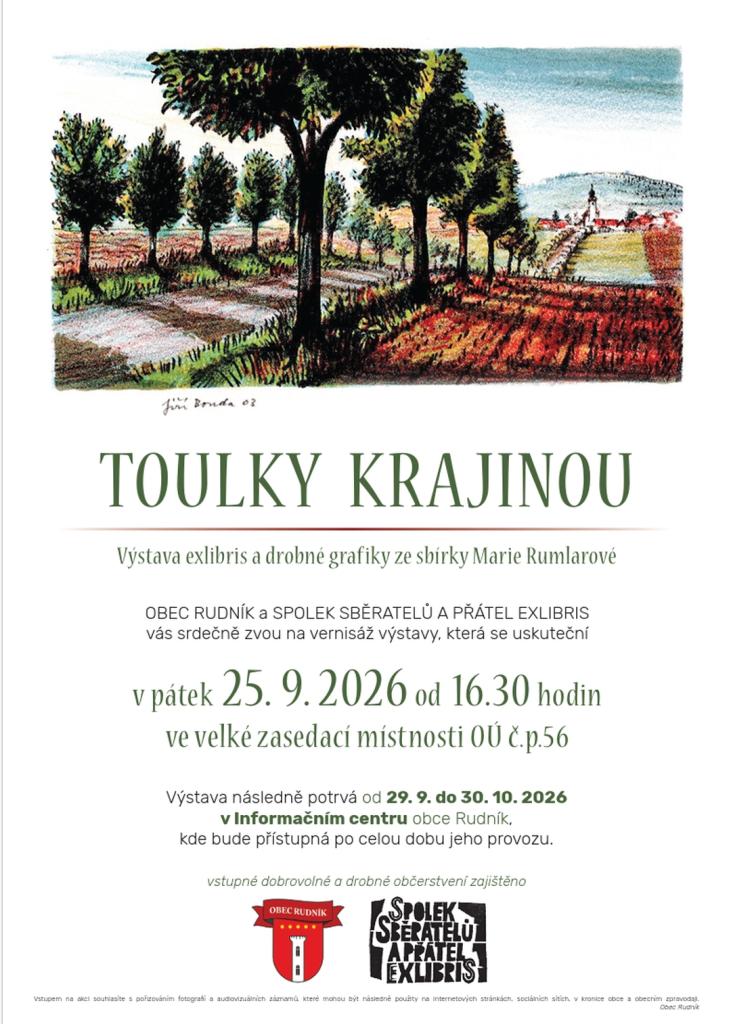 Plakát - TOULKY KRAJINOU