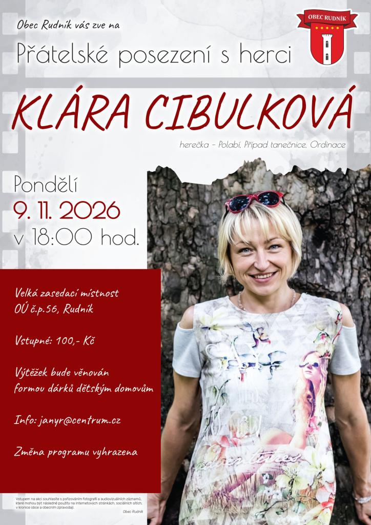 Plakát - Klára Cibulková